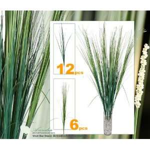   of 27 plus 6 pcs of 39 Artificial Onion Grass Bushes: Home & Kitchen
