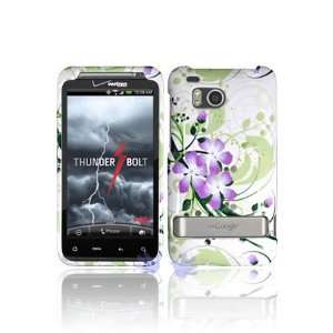 HTC ThunderBolt (Droid Incredible HD) Graphic Case   Purple Lily (Free 
