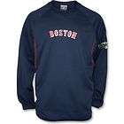 Boston Red Sox Therma Base Hooded Sweatshirt Majestic M  
