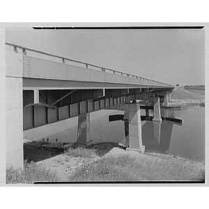  Photo New Jersey Turnpike. Raritan River bridge 1952