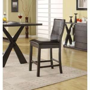 APA Entree Xenia Counter Stool in Charcoal   Set of 2 