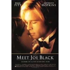  Meet Joe Black Regular Movie Poster Double Sided Original 