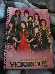   Cast of Victorious Notebook Journal Notepad Nickelodeon 5x7 80 sheet