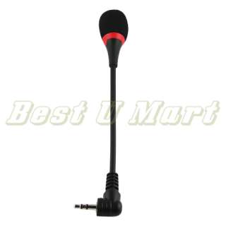 Mini 3.5mm Flexible Microphone for PC Laptop Skype MSN  