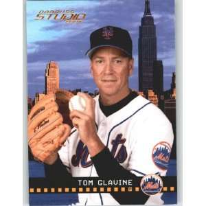  2004 Studio #128 Tom Glavine   New York Mets (Baseball 