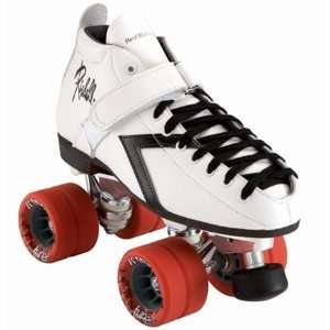 Riedell 265W Divine VEGAN Quad Speed Roller Skates WHITE 