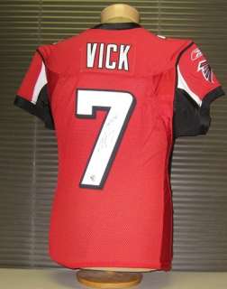 Michael Vick Signed Game Used Falcons Jersey  