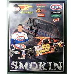   10 Card Promotional Card   Autographed by Rich Bickle   NASCAR