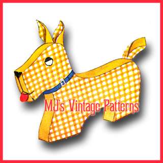 VERY OLD Vintage Pattern ~ Scotty Dog #1  