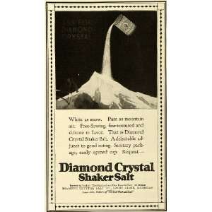 1919 Ad Spices Diamond Crystal Shaker Salt Saint Clair Michigan 