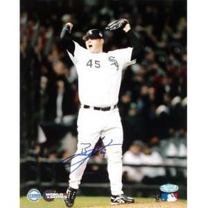 Bobby Jenks Chicago White Sox   Pump Fist Celebration   8x10 