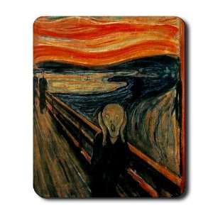  The Scream Art Mousepad by CafePress: Office Products