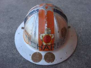 Vintage B.F. McDONALD CO. Aluminum Hard Hat  
