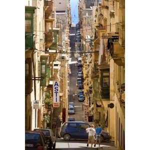  Street in Valletta by Jean pierre Lescourret, 48x72