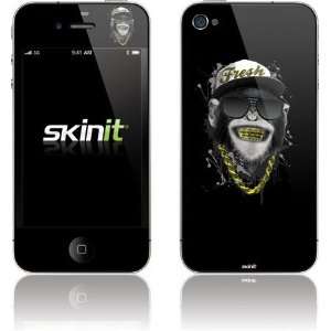  Funny Gangsta Monkey skin for Apple iPhone 4 / 4S 