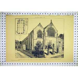   1893 Design Church St Peter Abbeydale Sheffield Vacher: Home & Kitchen