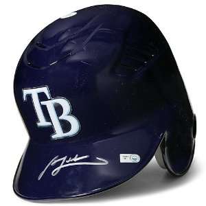 Tampa Bay Rays Ben Zobrist Autographed Helmet  Sports 