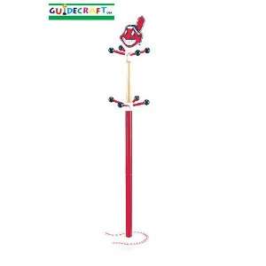 Cleveland Indians MLB Wooden Clothes Tree: Home & Kitchen