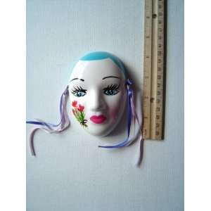  Ceramic Mardi Gras Face Mask for Wall n03w 4 Everything 