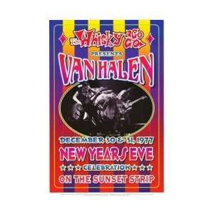 VAN HALEN   Limited Edition Concert Poster   by Dennis Loren  