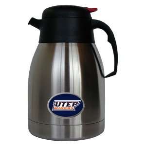  UTEP Miners NCAA Team Logo Coffee Carafe Sports 