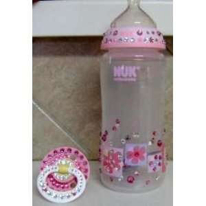   BABY BOTTLE & PACIFIER SET FOR DECORATION NOT FOR USE 