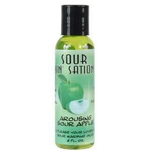  Sour sin sations arousing sour apple, edible warming oil 