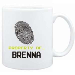   Property of _ Brenna   Fingerprint  Female Names: Sports & Outdoors