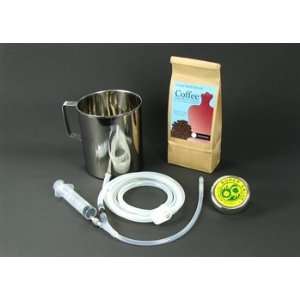 Liter Complete Colon Cleanse Coffee Enema Bucket Kit with Silicone 