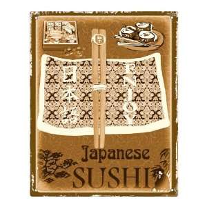  Japanese sign Sushi Japan sign / vintage retro antique 