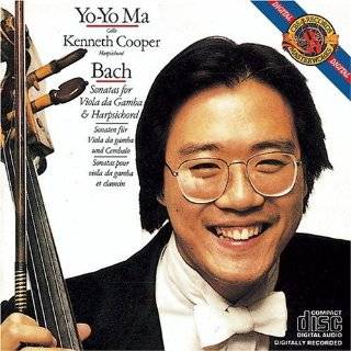 Bach Sonatas for Viola da Gamba & Harpsichord by Johann 