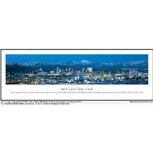  Salt Lake City, UT 13.5x40 Panoramic Photo Sports 