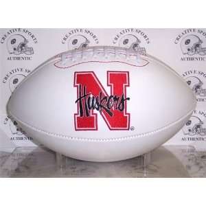  Nebraska Cornhuskers Embroidered Logo Signature Series Football 
