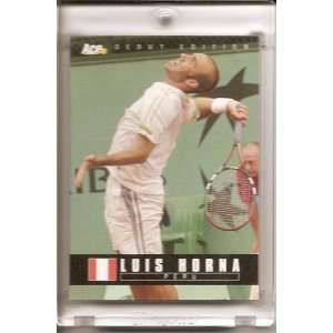  2005 Ace Authentic Luis Horna Peru #96 Tennis Card   Mint 