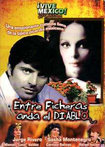 ENTRE FICHERAS ANDA EL DIABLO (1984) JORGE RIVERO NEW  