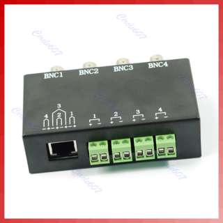 CCTV 4 Channel Video BNC to UTP RJ45 Balun Camera DVR  