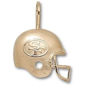  San Francisco 49ers NFL Helmet Pendant (14kt) Sports 