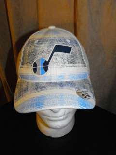 Utah JAZZ Flex S/M ADIDAS Point Reyes Design Hat Cap  