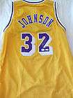 MAGIC JOHNSON LA LAKERS SIGNED LAKERS JERSEY AAA witnessed COA PRIVATE 