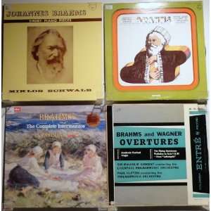Hand Picked Brahms Collection Lot, 4LPs 4 20 Bucks, LOOK