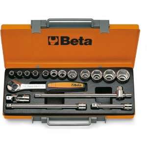 BETA 920A/C12X 12Piece Sockets, Extension Bar, Universal Joint, T 