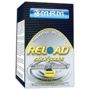   Reload Stick Packs Super Soluble Muscle Recovery, Lemonade, 20 Count
