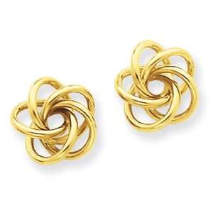  14k Love Knot Earrings Jewelry