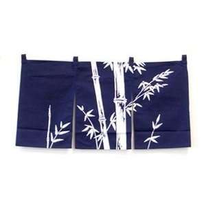  Japanese Noren Curtain Bamboo 33.5 x 17.75 #p18545b