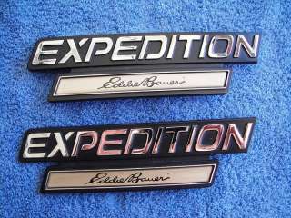 Ford Expedition EDDIE BAUER Fender Emblems NICE SHAPE  