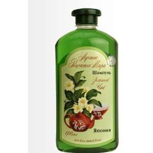   Based on Natural Green Tea Extract for All Hair Types 600 Ml: Beauty