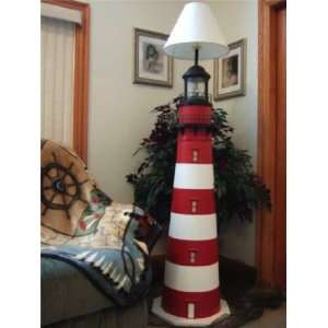  Assateague Standard Body Floor Lamp Lighthouse Decor 