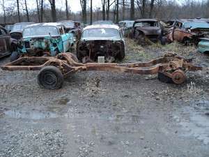 1959 Chevrolet Impala rolling chassis / frame  PARTING OUT 200+ CARS 