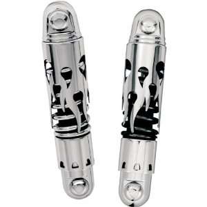   Suspension 812 4066CF Flame Chrome 11.5 Rear Suspension Shock