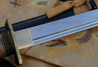   JAPANESE NINJA HIGH QUALITY FOLDED STEEL SWORD RAZOR SHARP BLADE #290